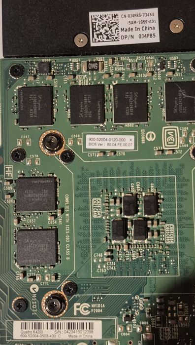 Placa video nVidia Quadro K4200 4GB GDRR5 256bit