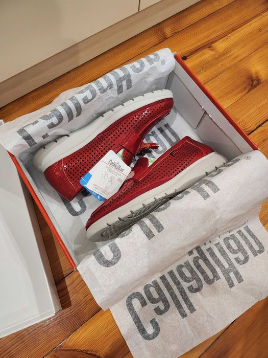 Дамски обувки CallagHan №38 - цвят червен