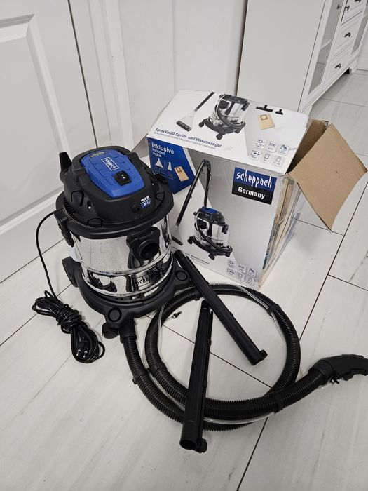 Aspirator umed-uscat cu funcție de spălare  Scheppach