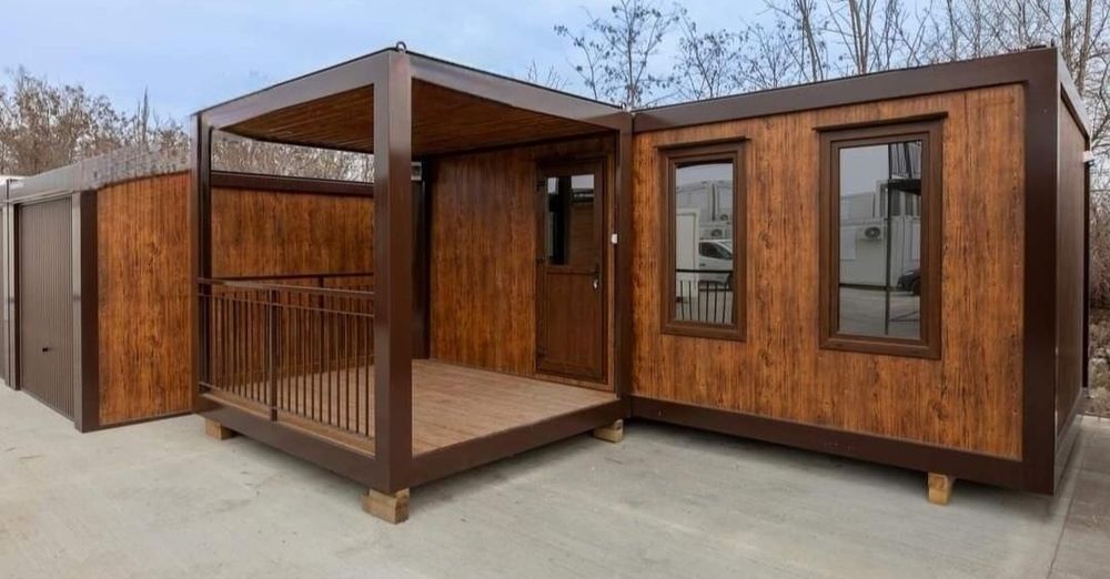 Container Modular Birou Vitrina Vestiar Depozitare Magazin Paza
