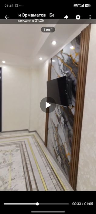 Arenda kvartira sergeli 1 xona