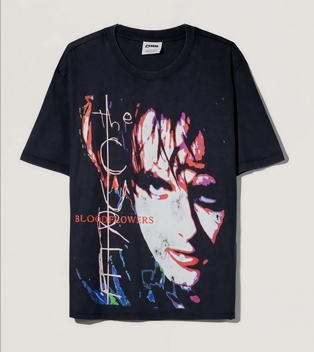 Оригинальная футболка The Cure Bloodflowers Bershka