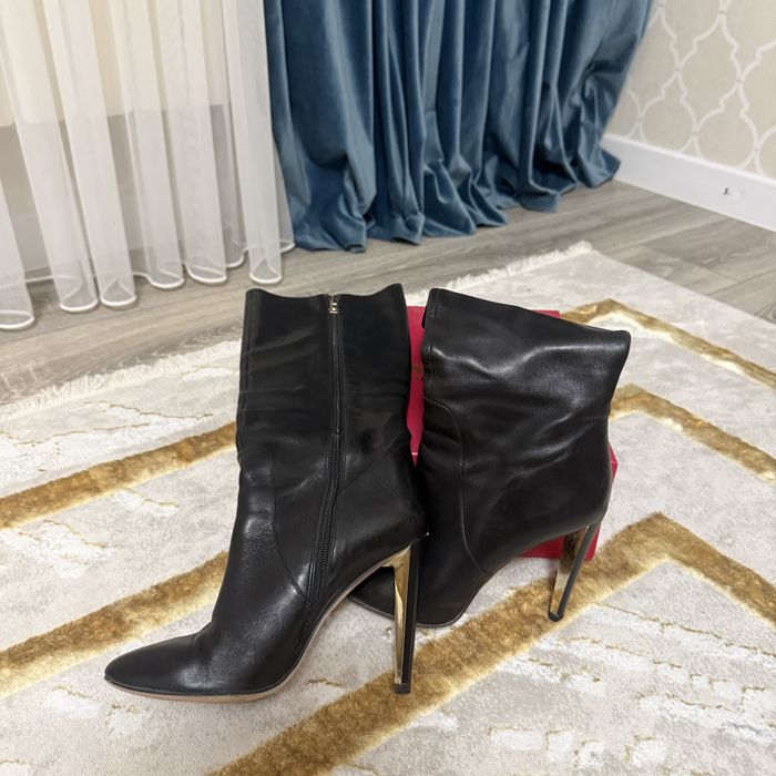 Сапоги кожанные