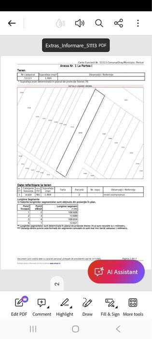 Vand teren extravilan