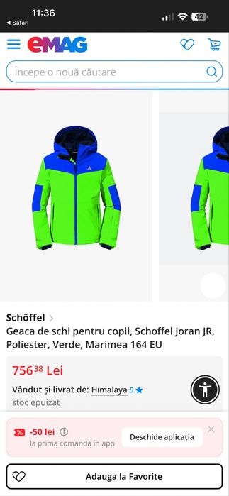 Geaca ski Schoffel