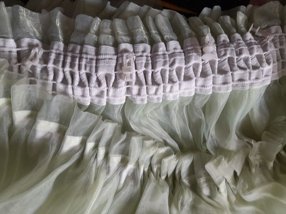 Тюль арганза  б/у