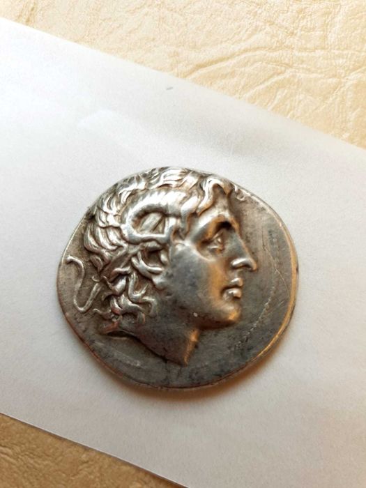 Moneda Lysimachos Tetradrahm - AG, 17.3 gr