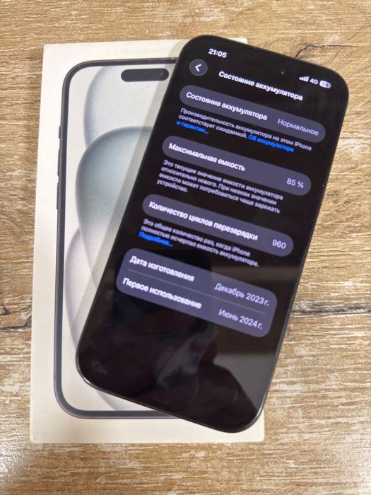 iPhone 15 128 gb black