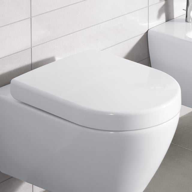 Set Baie Vas si Capac WC Villeroy&Boch Subway 2.0 Suport Geberit Sigma
