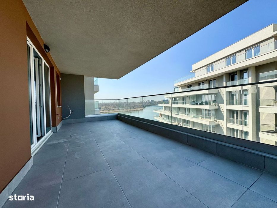 Apartament cu 3 camere -bucatarie inchisa- Lebada Lake Residence