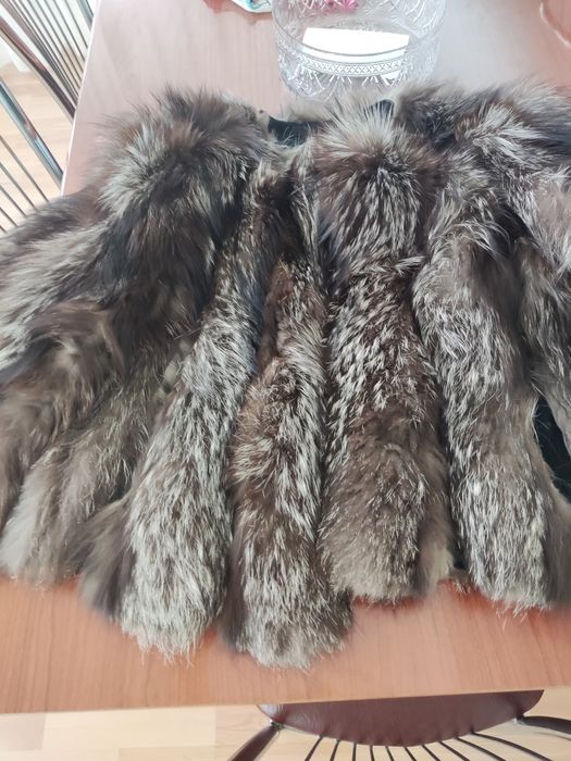 Vand haina blana vulpe argintie