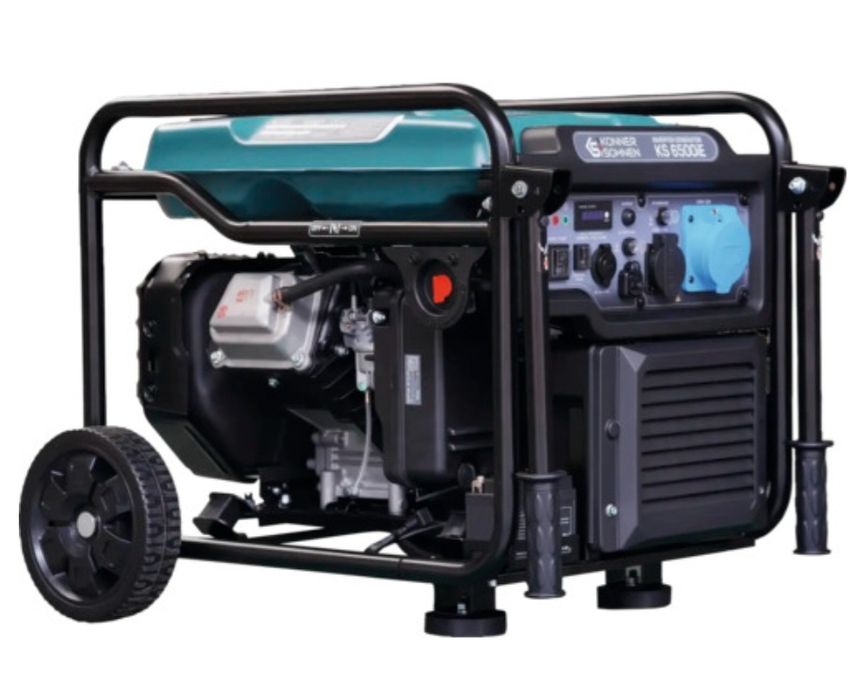 Generator electric pe benzină Könner & Söhnen KS 6500iE – 6500W – INVERTER