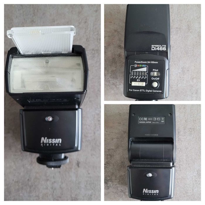 Canon EOS 20D+3 Obiective+Blitz+Filtre + Accesorii + Rucsac + Trepied