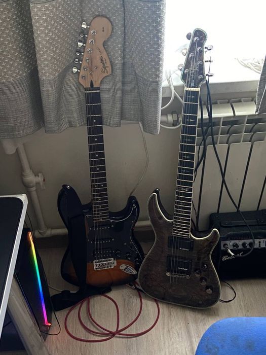 СРОЧНО! Продаю гитару fender squier affinity stratocaster