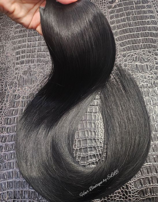 100% Естествена славянска коса + ПОДАРЪК