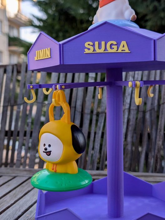 Carusel BT21 BTS pentru figurine McDonald's