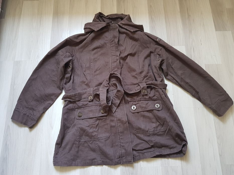 Maxi Blue – jachetă/parka damă 100% bumbac, mărimea 46/48