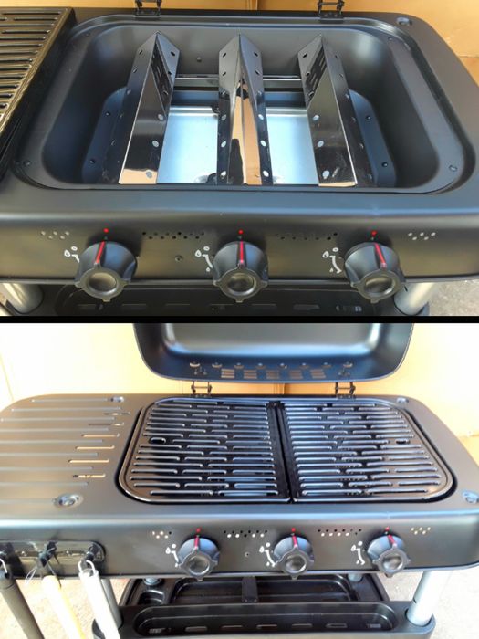 Gratar premium HYBA XL 1 cu GAZ NOU + BONUS - 520 Lei