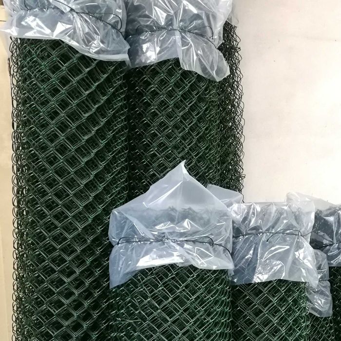 Оградна мрежа с PVC Зелена