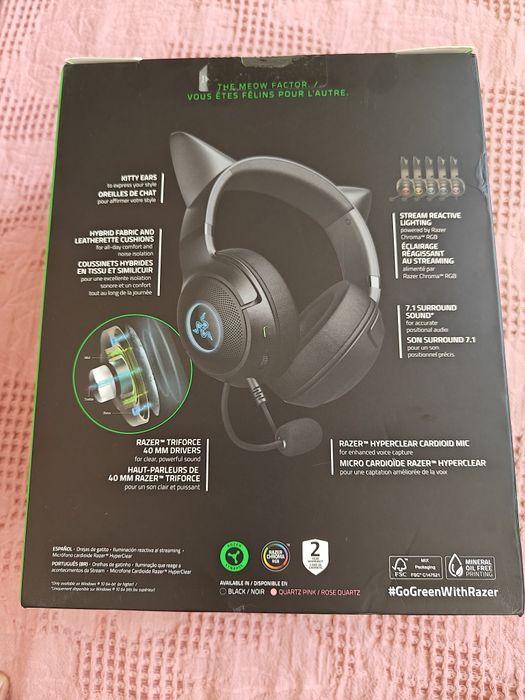Razer Kraken Kitty v2 ( наушники проводные )