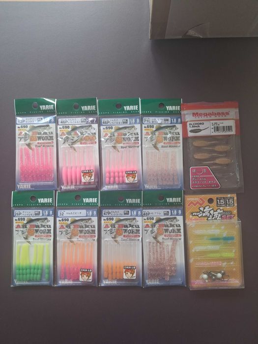 Силикони за ЛРФ, сафрид, костур, кефал, дроп-шот + бонуси