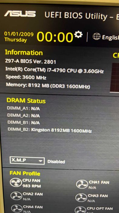 Дъно ASUS Z97-A + Процесор Intel I7 4790 Turbo Boost 4Ghz