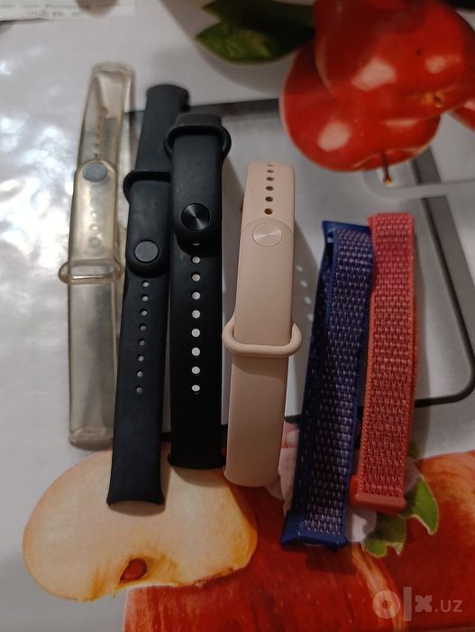 5 ремешков+1 + зарядка для  часов Xiaomi Smart Band 9