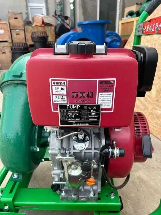 Мощные дизельные насосы ZC | Мотопомпы для дома, фермы, стройки