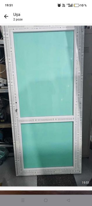 Usa termopan albă plina