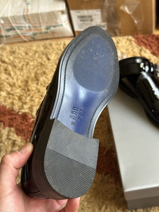 Pantofi barbati  eleganti de lac fara siret NOI