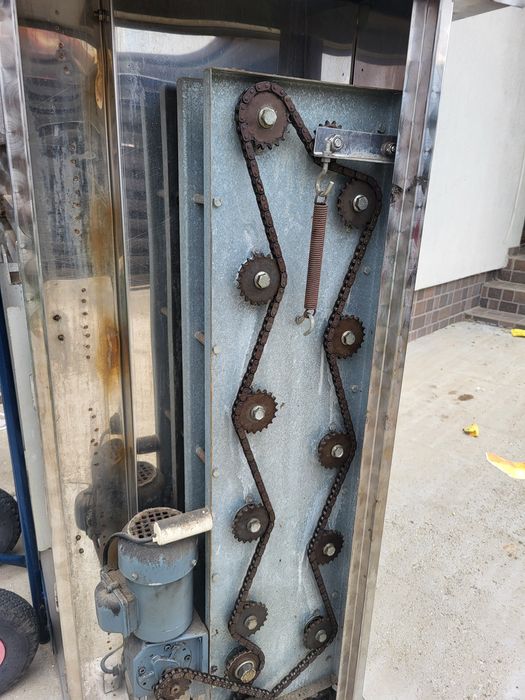 Rotisor pe gaz inox Suprema