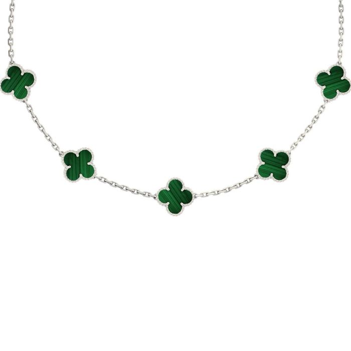 Van Cleef колие 18к позлата / всички разцветки
