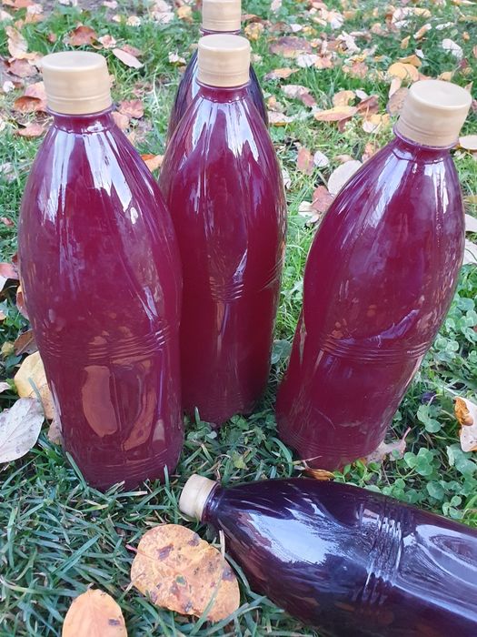 Suc de stuguri natural combinat cu măr