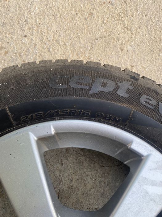 Алуминиеви джанти с гуми