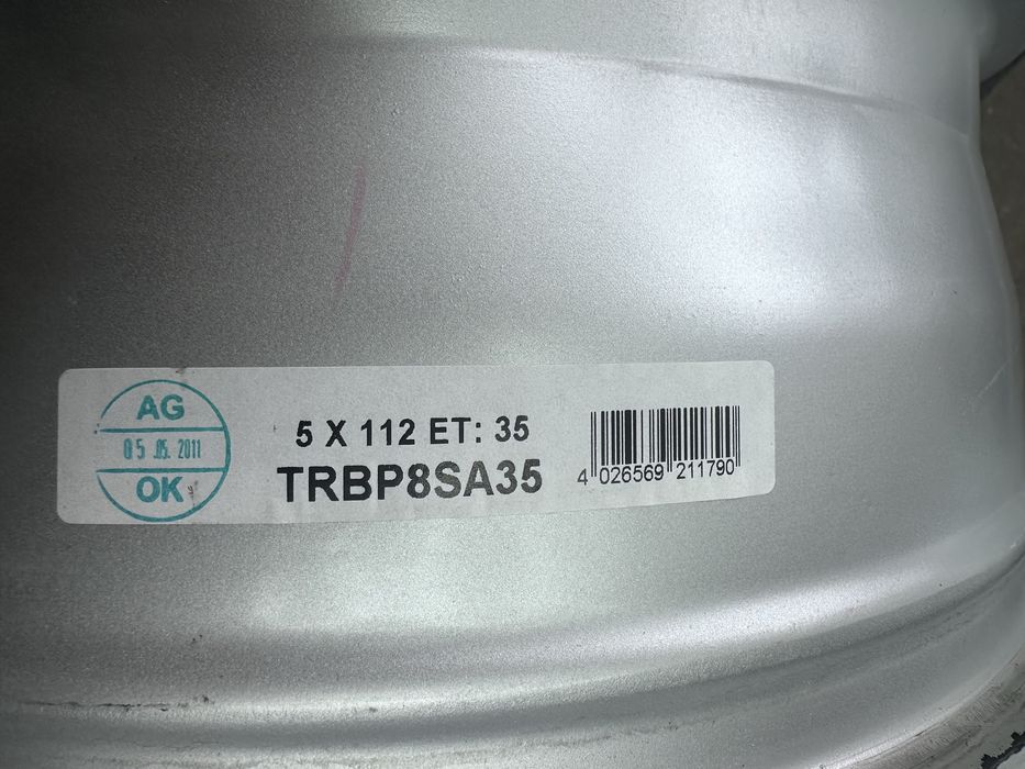 16 цола 5х112 - VW - Golf-Passat-Tiguan-Touran-Jetta-Caddy-Sharan и др