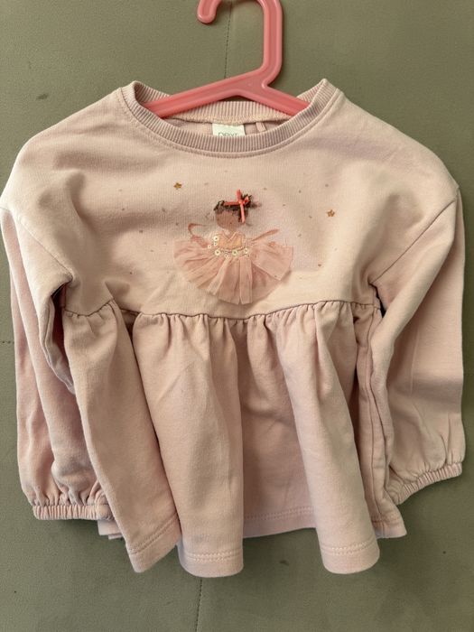 Три рокли, дънки, блузка, панталонки и поличка - размер 98