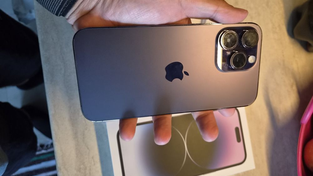 iPhone 14 Pro Max 256GB Deep Purple – stare foarte bună, cutie + factură