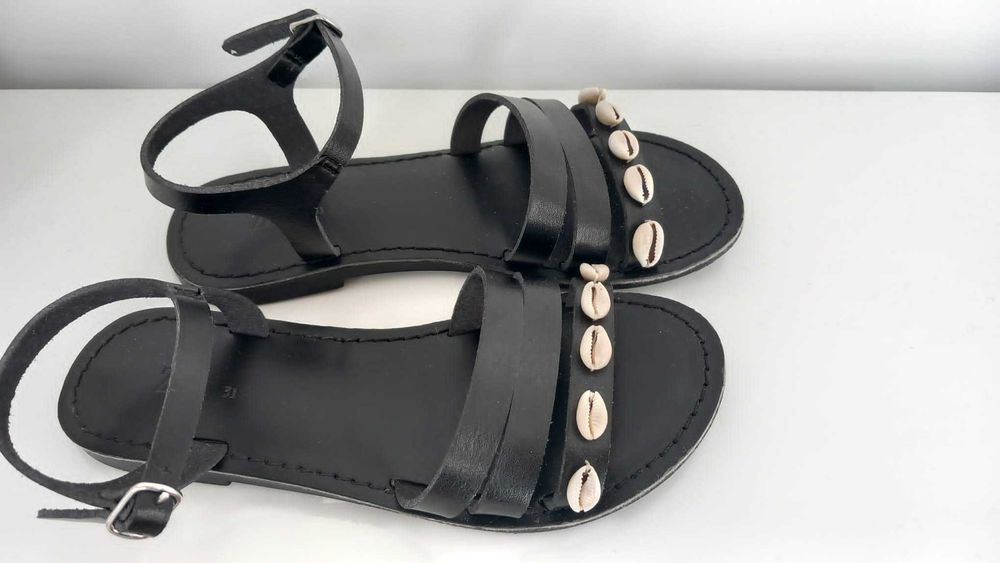 Sandale din piele zara fete, marimea 31