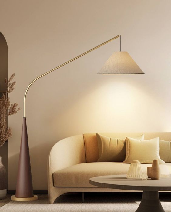 Напольная лампа торшер смарт управление освещением