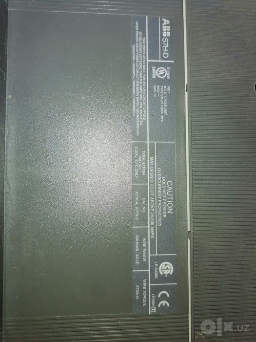 ABB 1200А автомат выключатель 4Р