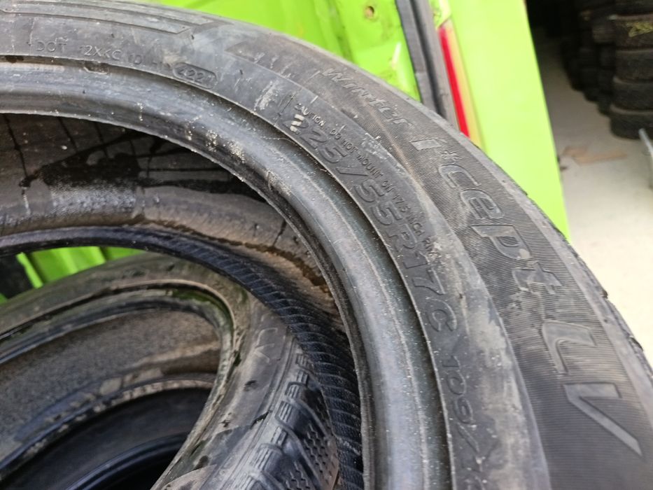 Anvelope MS iarna 225 55 17c hankook 2021 6.7mm