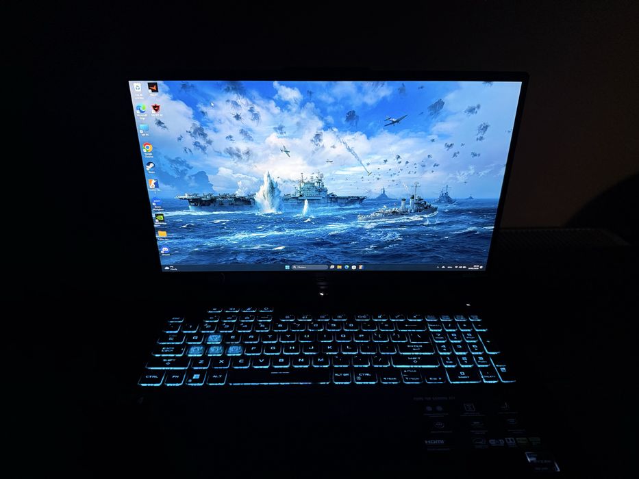 ASUS TUF A17 Ryzen 7 7445HS/ Garantie EXTINSA 2028/Rtx 4050/16Gb ddr5