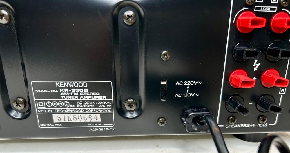 Vand amplificator Kenwood KR-930B