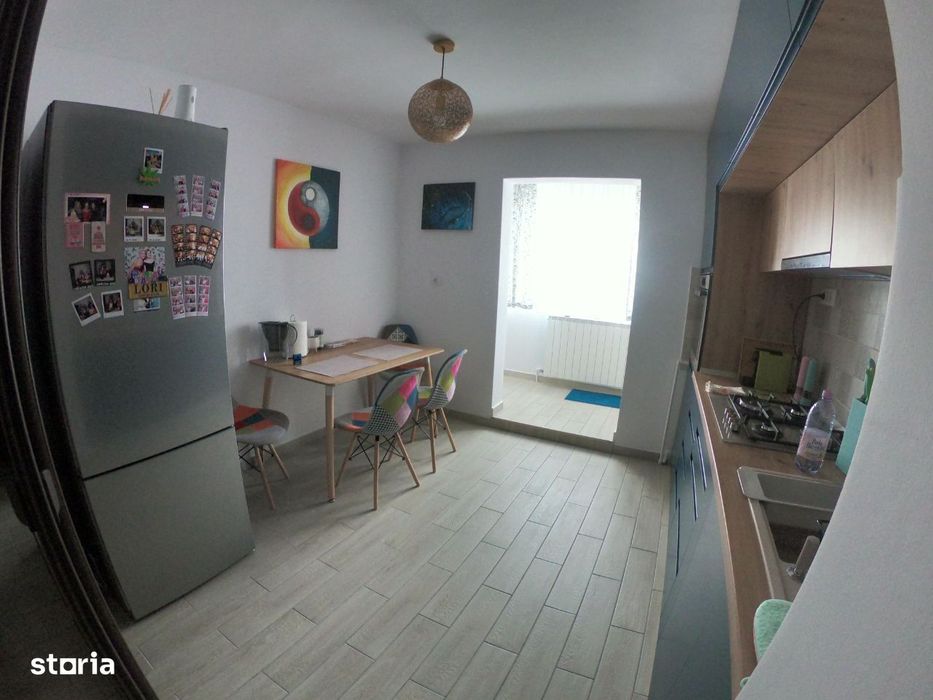 Apartament cu 2 camere mobilat, utilat