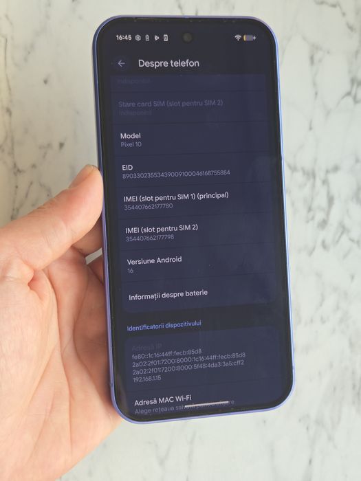 Vand/schimb Google Pixel 10 128gb