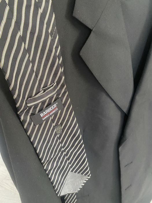 Оригинален Мъжки костюм Marko Borocco 54 черен цвят