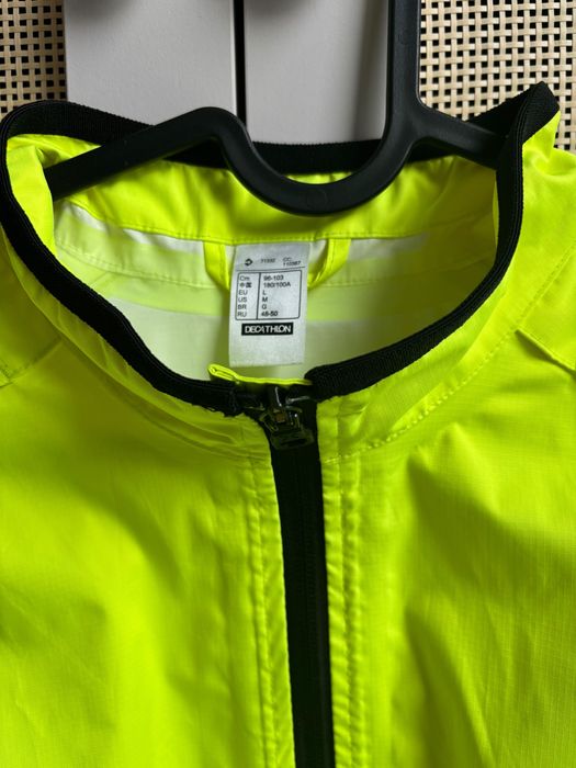 Geaca ciclism de ploaie, barbati Dechatlon, marime L