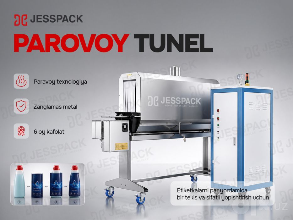 Паровой туннель Термоусадка Termo tunnel Termotunnel Термоусадочный