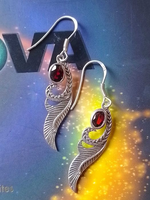 Дамски сребърни обеци различни модели