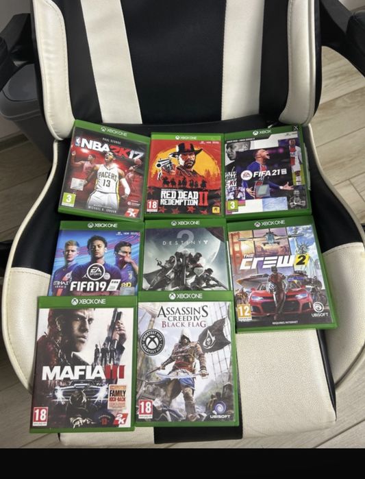 Xbox One S 1Tb+9 jocuri